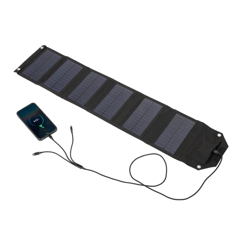 Foldable Solar Panel Charger 60W / 80W / 100W | USB 5V | luxuglow