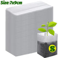 Biodegradable Non-Woven Nursery Seedling Bags | 3 Sizes | 100–500 Pcs | Grow Pots