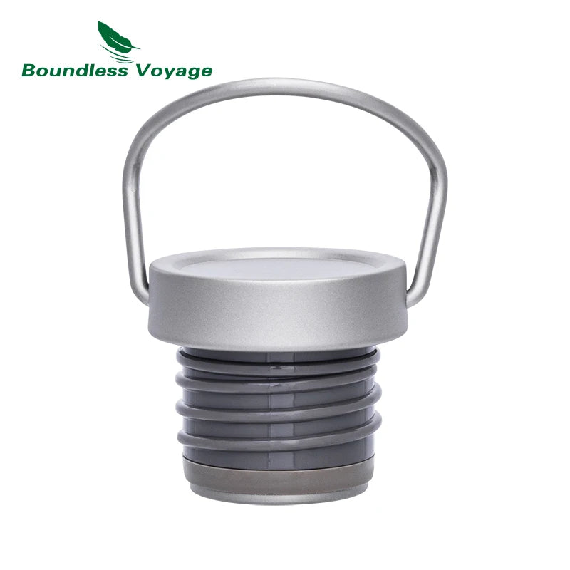 Boundless Voyage Wide-Mouth Titanium Water Bottle – 420ml, 600ml or 750ml