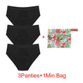 Women's Heavy Absorbency Period Briefs | Four-Layer | Reusable | S–6XL