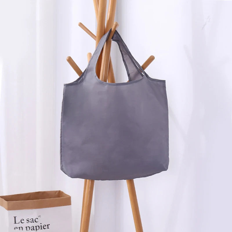 Large Foldable Shopping Tote Bag | Reusable Oxford Shoulder Bag | XINGMING | 6 Colours
