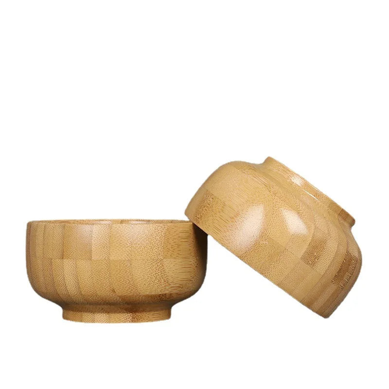 Natural Bamboo Bowl - Eco-Friendly Rice, Soup & dessert.