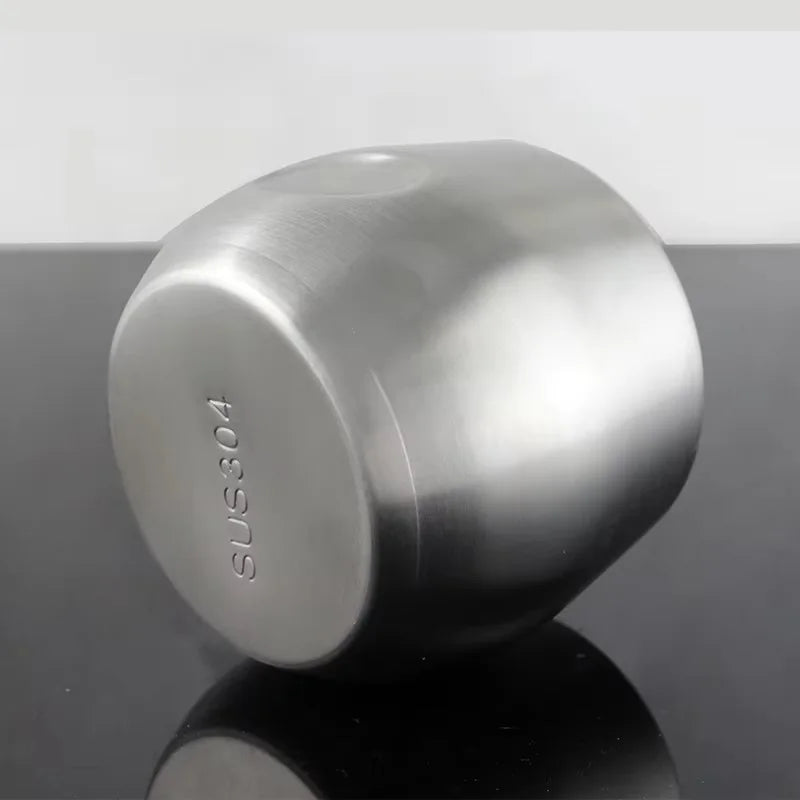 Stainless Steel Double-Wall Espresso Cup | Anti-Scald | 150ml & 200ml | 304 Grade