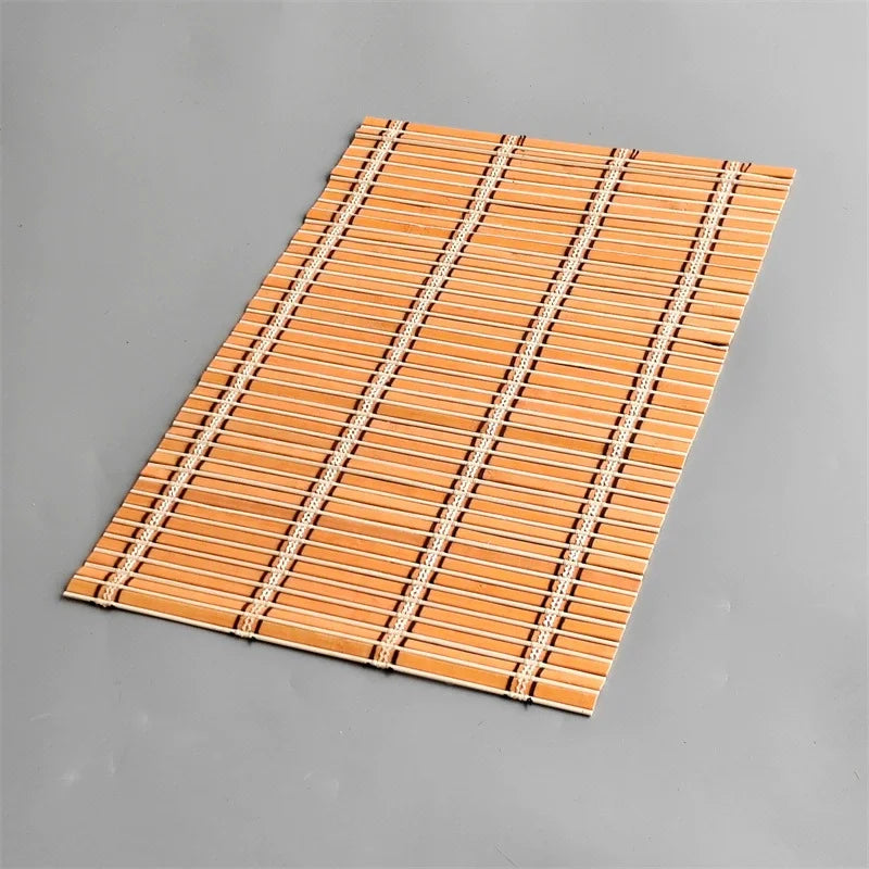 Natural Bamboo Placemats Set of 4 | Anti-Slip & Heat-Resistant | 30×45cm | ILVISEST